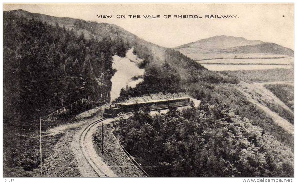 ABERYSTWYTH THE VALE OF RHEIDOL THE RAILWAY  TO DEVIL S BRIDGE CIRC NON   EDIT  MORGAN S WOODLANDS - Cardiganshire