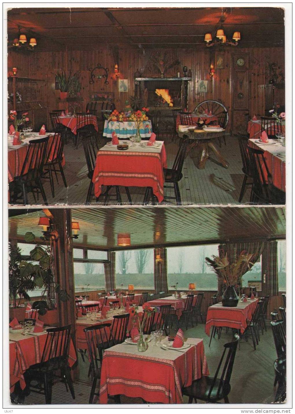 - 94 - VILLECRESNES. - Restaurant  Le Petit Trianon - Scan Verso - - Villecresnes