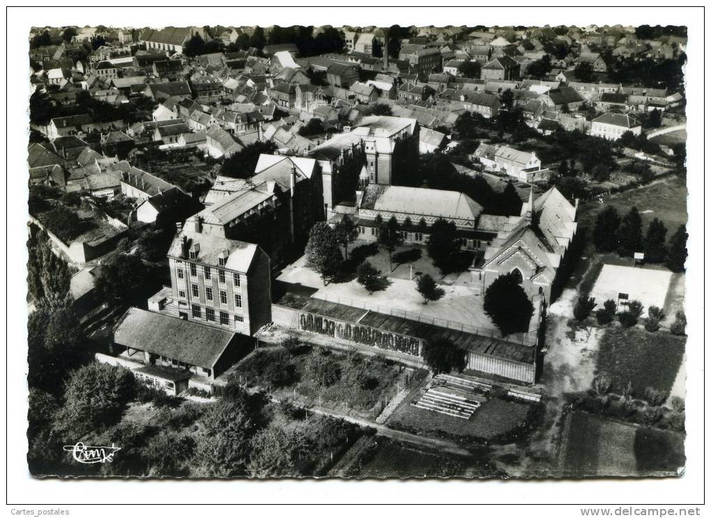 * SOLESMES Le Séminaire Vue Aerienne - Solesmes