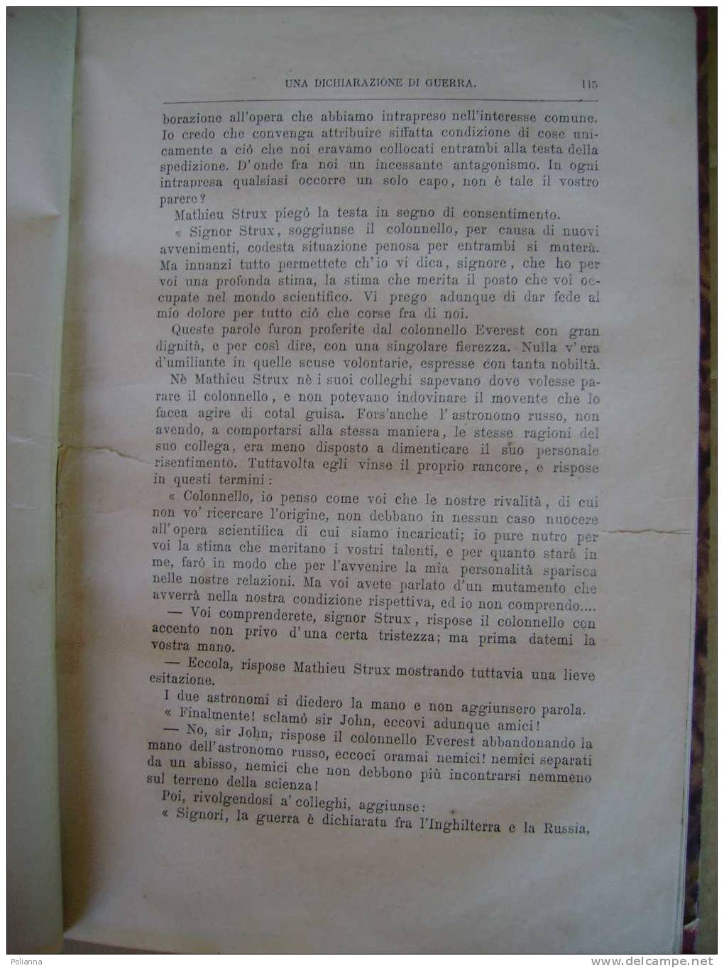 PW/10 Giulio Verne AVVENTURE DI TRE RUSSI E DI TRE INGLESI NELL´AFRICA AUSTRALE  Sonzogno 1888 ? - Anciens