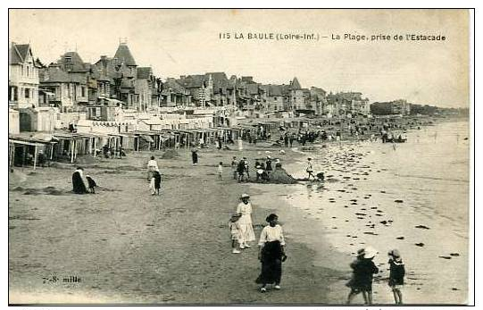 La Baule -  La Plage Près De L´estacade - La Baule-Escoublac