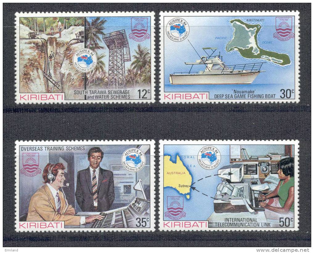 Kiribati 1984 - Michel Nr. 443 - 446 ** - Kiribati (1979-...)