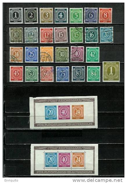 GERMANY  1946  *COMPLETE YEAR SETS* - Collections