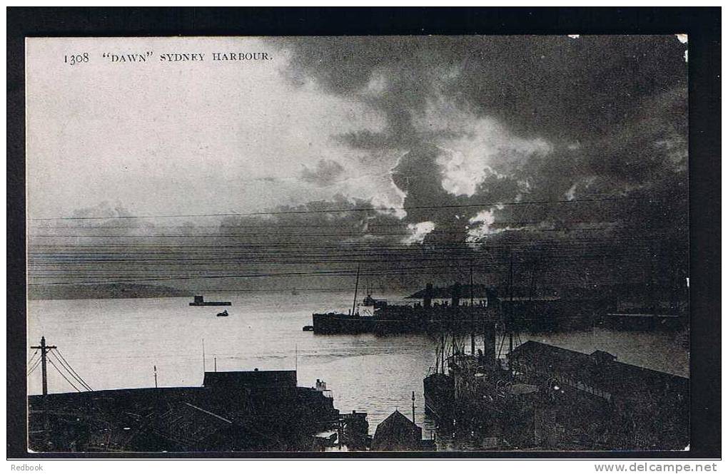 RB 683 - Early Postcard "Dawn" Sydney Harbour New South Wales Australia - Sydney