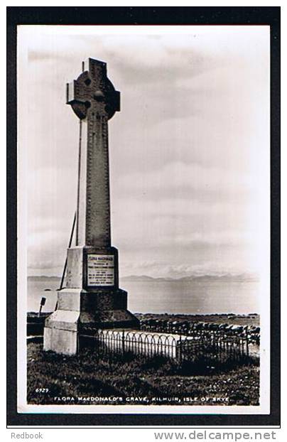 RB 683 -  Real Photo Postcard Flora Macdonald's Grave Kilmuir Isle Of Skye Scotland - Inverness-shire