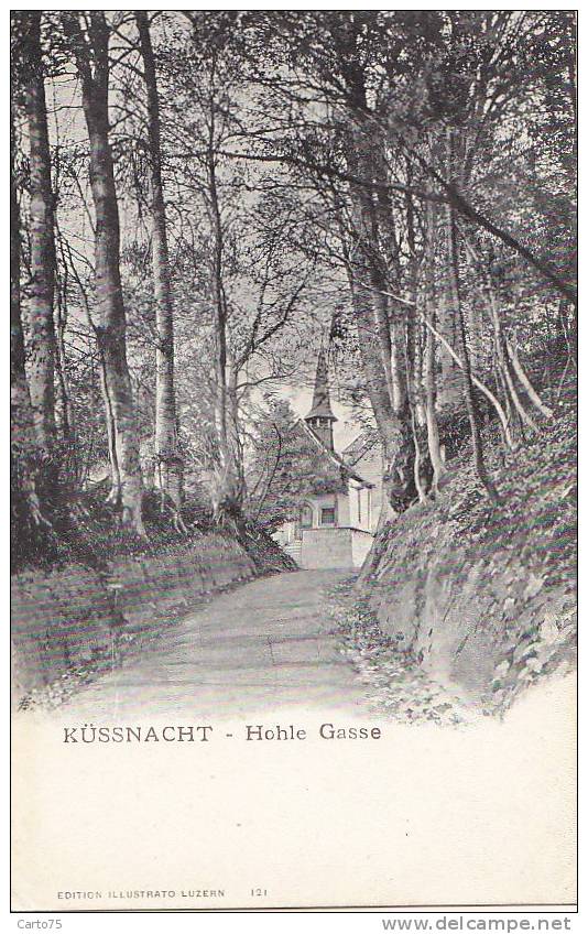 Suisse - Küssnacht - Eglise - Allée - Küssnacht