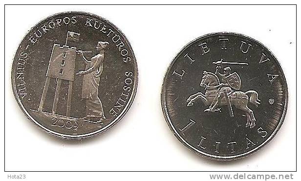 Lithuania - Art  + Eirope Culture + Horseman 2009 UNC - Lituania