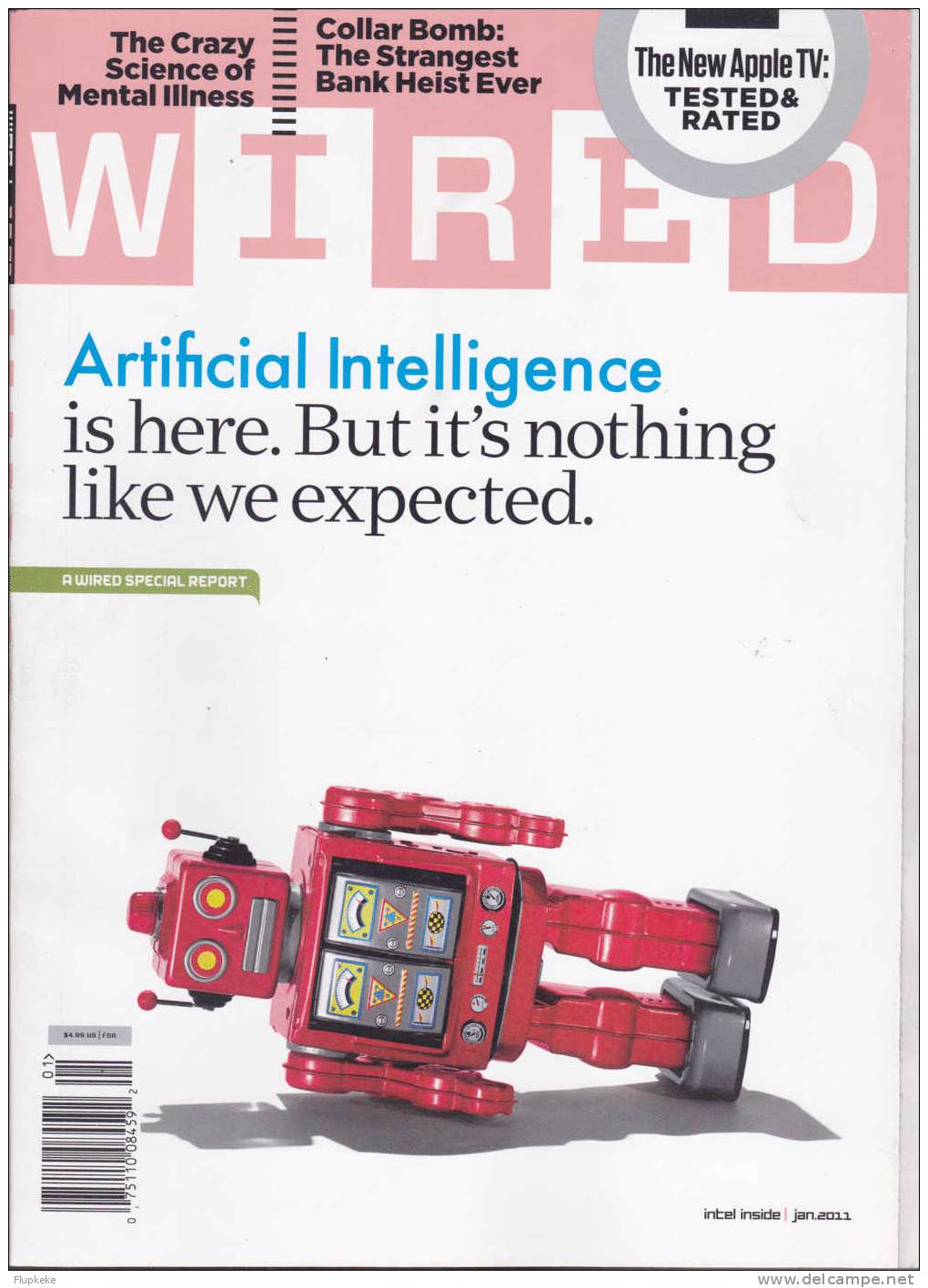 Wired 1 January 2011 Artificial Intelligence - Informatique/ IT/ Internet