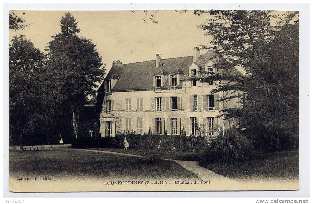 Ref 172 - LOUVECIENNES - Château Du PONT - Louveciennes