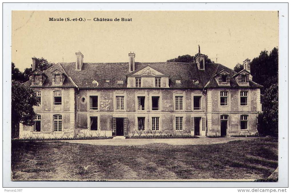Ref 172 - MAULE - Château De BUAT - Maule