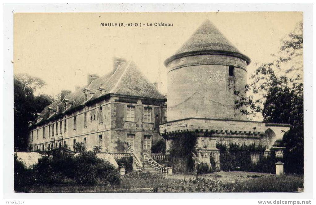 Ref 172 - MAULE - Le Château - Maule