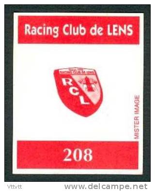 Sport, Football : RACING CLUB DE LENS (RC Lens), STEPHANE ZIANI, Collection Mister Image (1997), N° 187 - Altri & Non Classificati