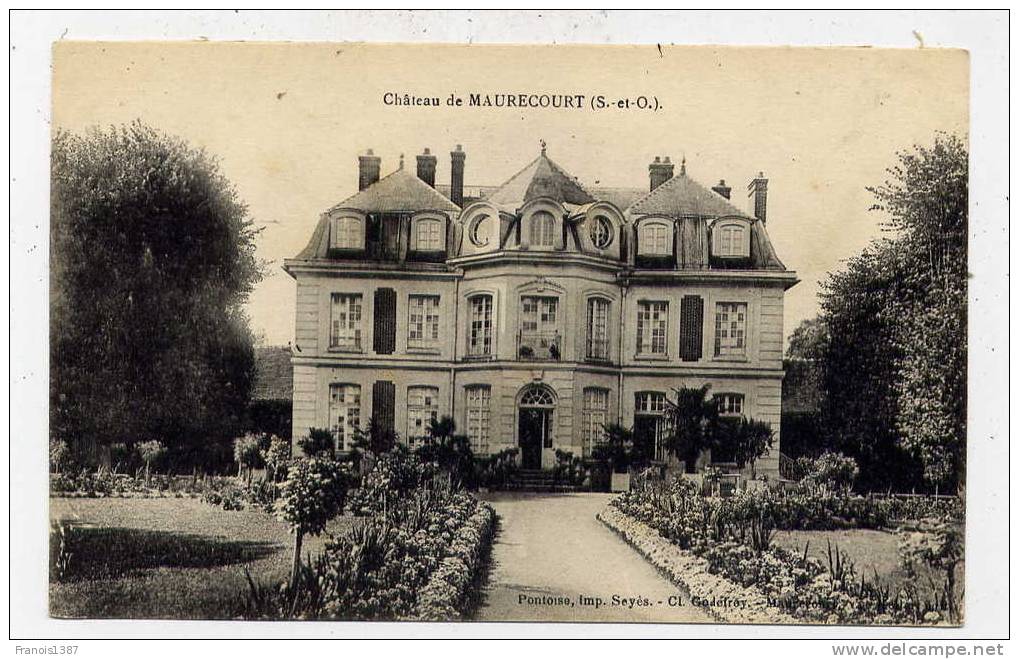 Ref 172 - Château De MAURECOURT - Maurecourt