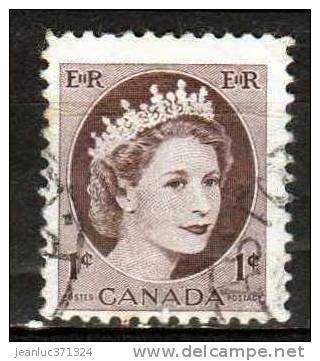 N° 267 O Y&T 1954 Elizabeth II - Used Stamps