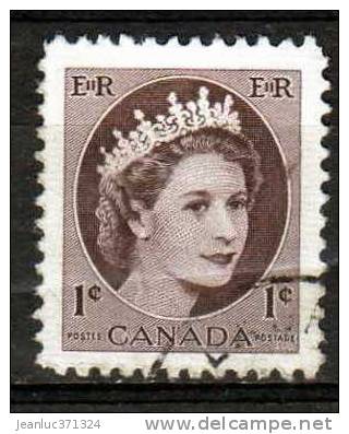 N° 267 O Y&T 1954 Elizabeth II - Used Stamps