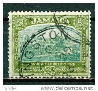 Jamacia 1921 Half Penny Exhibtion Buildings Issue #88 - Jamaica (...-1961)