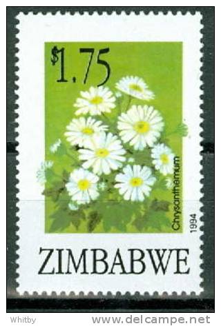 Zimbabwe 1994 $1.75 Chrysanthemum Issue #711 - Zimbabwe (1980-...)
