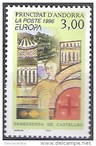 Andorre Français 1996 Michel 497 Neuf ** Cote (2008) 3.00 Euro Europa CEPT Ermessenda De Castellbo - Unused Stamps