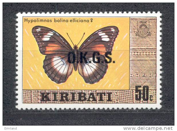 Kiribati Dienstmarke 1981 - Michel Nr. 12 Y ** - Kiribati (1979-...)