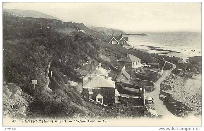 Royaume Uni - Uk  -ref A291- Isle Of Wight - Ventnor - Steephill Cove  -  Postcard Good Condition - - Ventnor