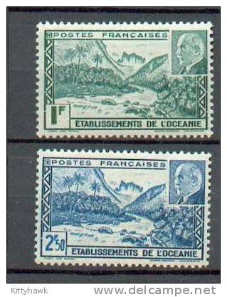 OCEA 268 - YT  138 à 139 * - Charnières Complètes - Unused Stamps