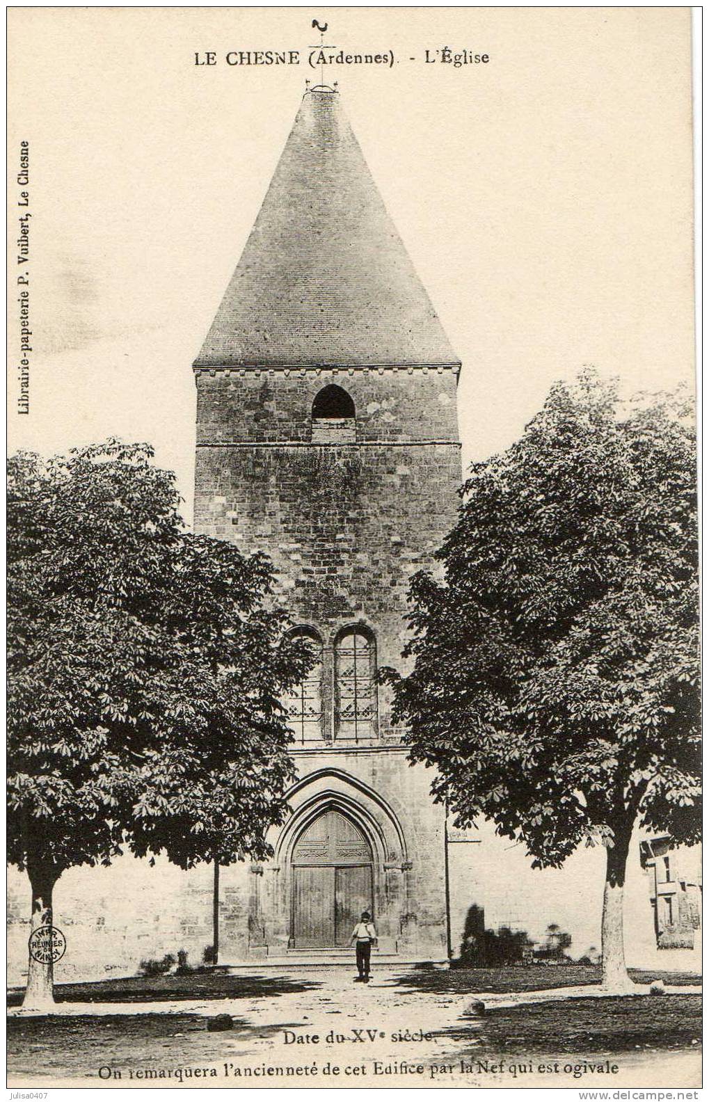 LE CHESNE (08) Vue De L'église - Le Chesne