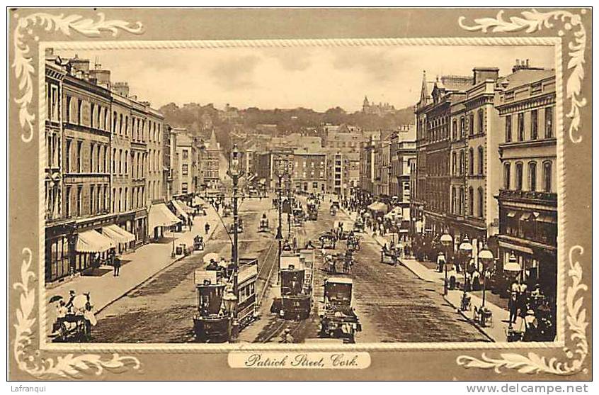 -ref A229- Irlande -  Patrick Street - Cork   - Postcard In Good Condition - - Cork