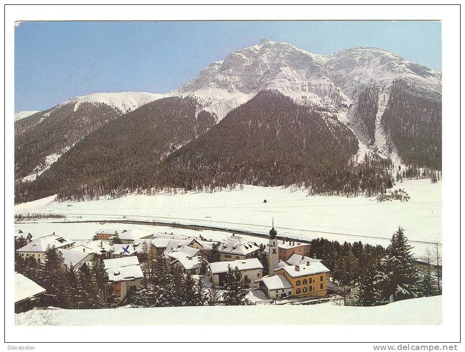 B1807 Madulain - Engadin Mit Piz Mezaun / Viaggiata - Madulain