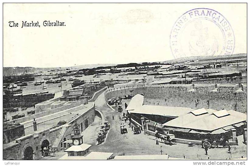 -ref A120- Gibraltar - The Market    - Postcard In Good Condition - - Gibraltar