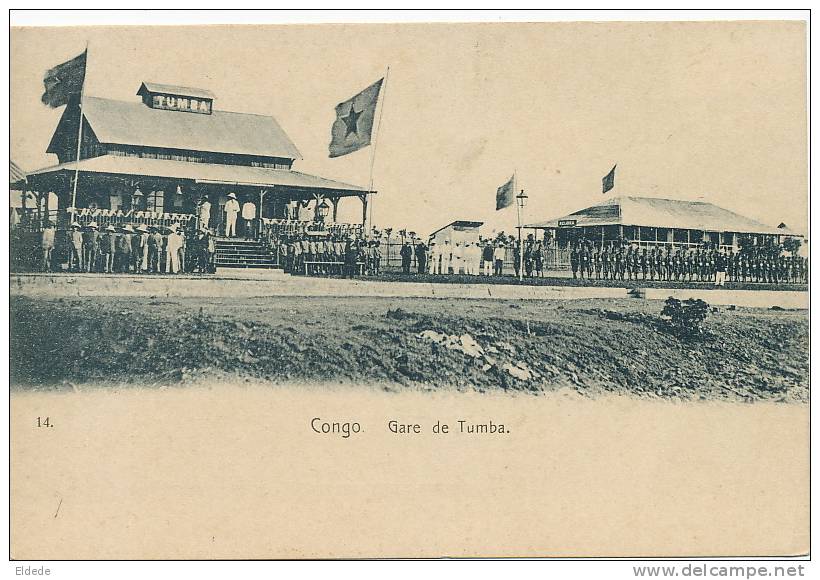 14 Gare De Tumba Depot Des Isolés Quarantaine Brazzaville - Congo Belge