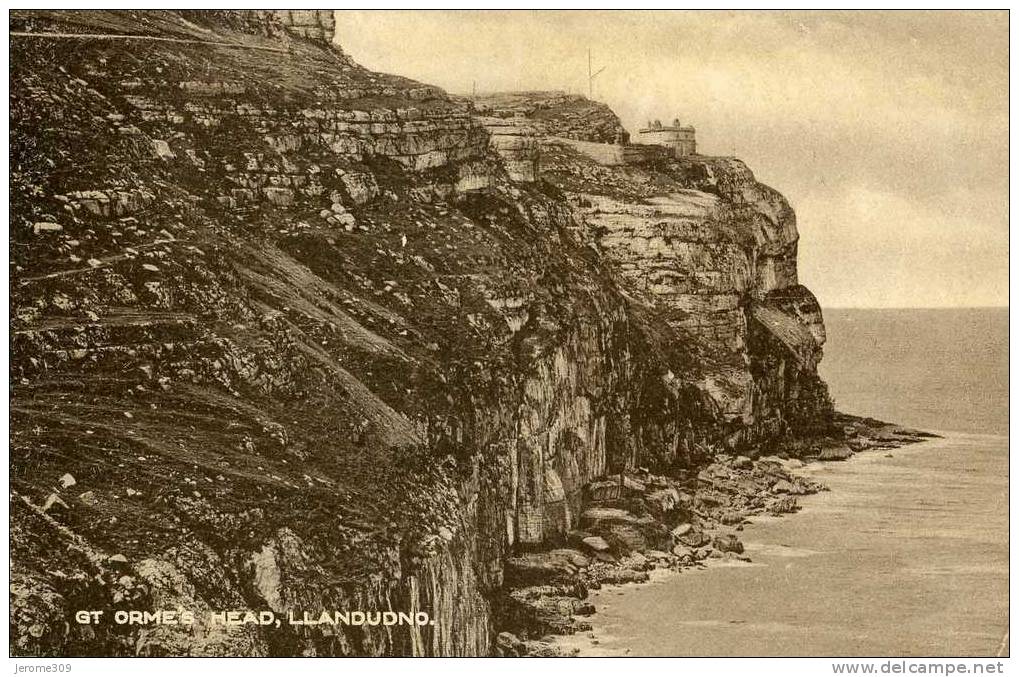 ROYAUME-UNI - LLANDUDNO - CPA - Llandudno, GT ORME'S HEAD - Carmarthenshire