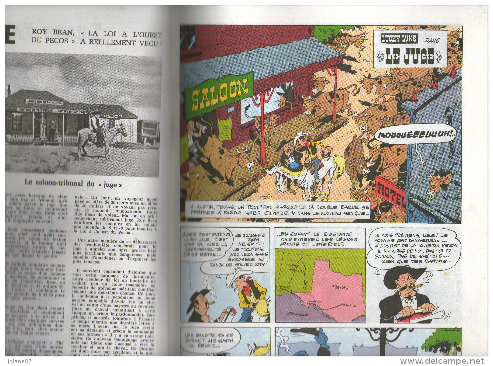 LUCKY LUKE      N° 13           LE JUGE              OFFERT PAR TOTAL - Lucky Luke