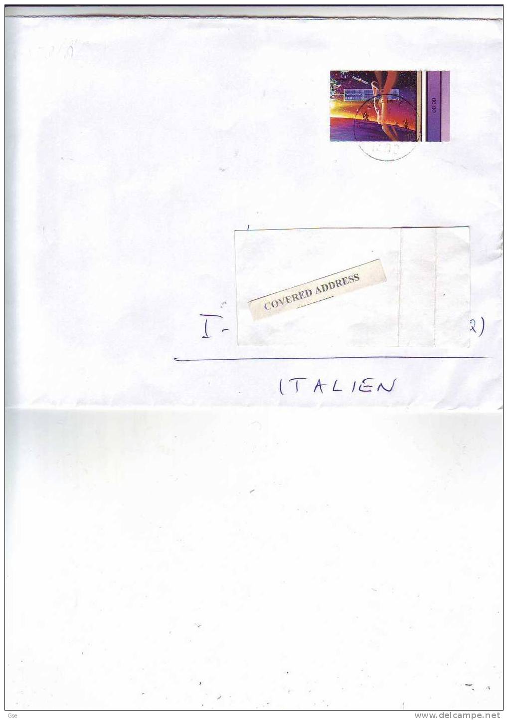 O.N.U. VIENNA - Lettera Per L´Italia - Storia Postale