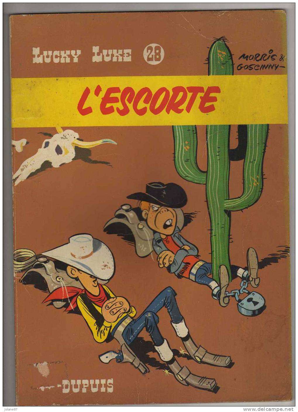 LUCKY LUKE      N° 28           L´ESCORTE         MORRIS & GOSCINNY - Lucky Luke