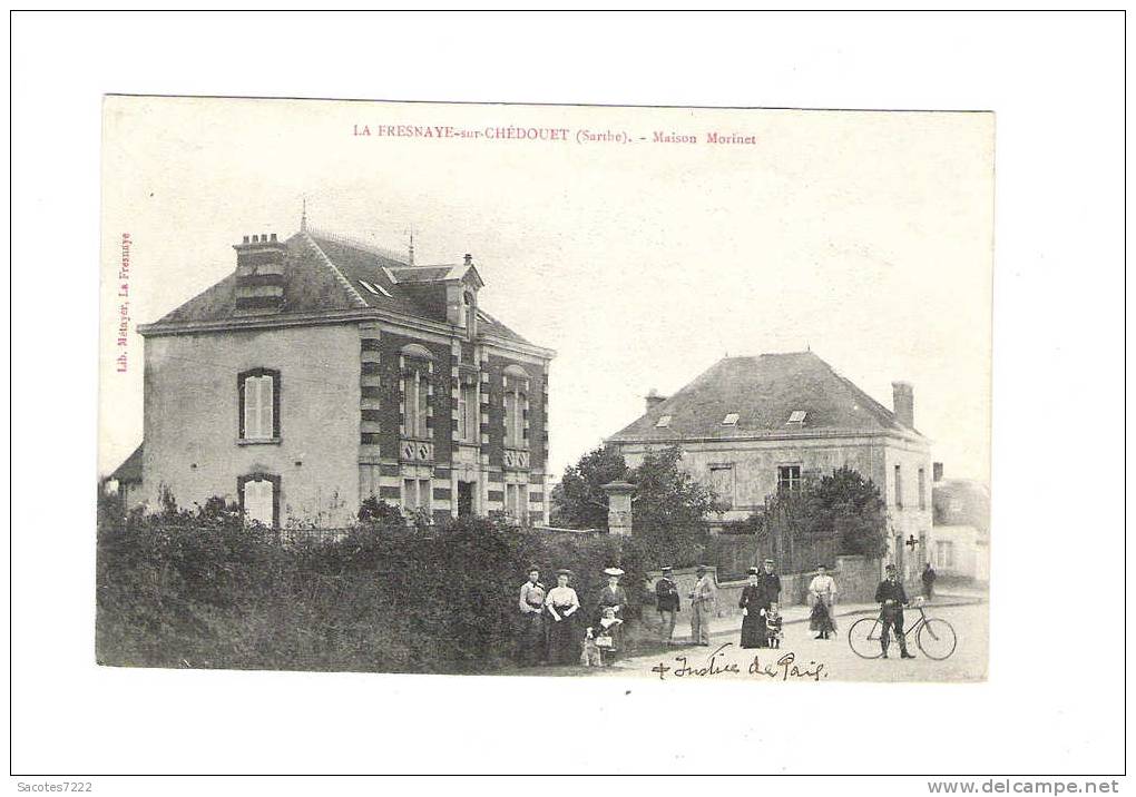 LA FRESNAYE SUR CHEDOUET - MAISON MORINET -  (Métayer) - La Fresnaye Sur Chédouet