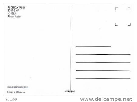 AIRPLANE - AK 60825 FLORIDA WEST - B767-316F - 1946-....: Moderne
