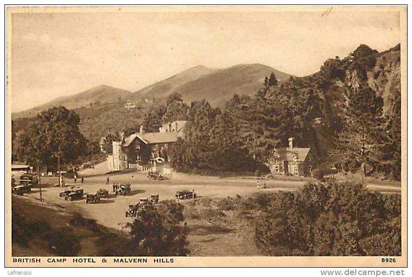 Royaume Uni - Uk -ref A69- British Camp Hotel And Malvern Hills  - Postcard In Good Condition - - Herefordshire