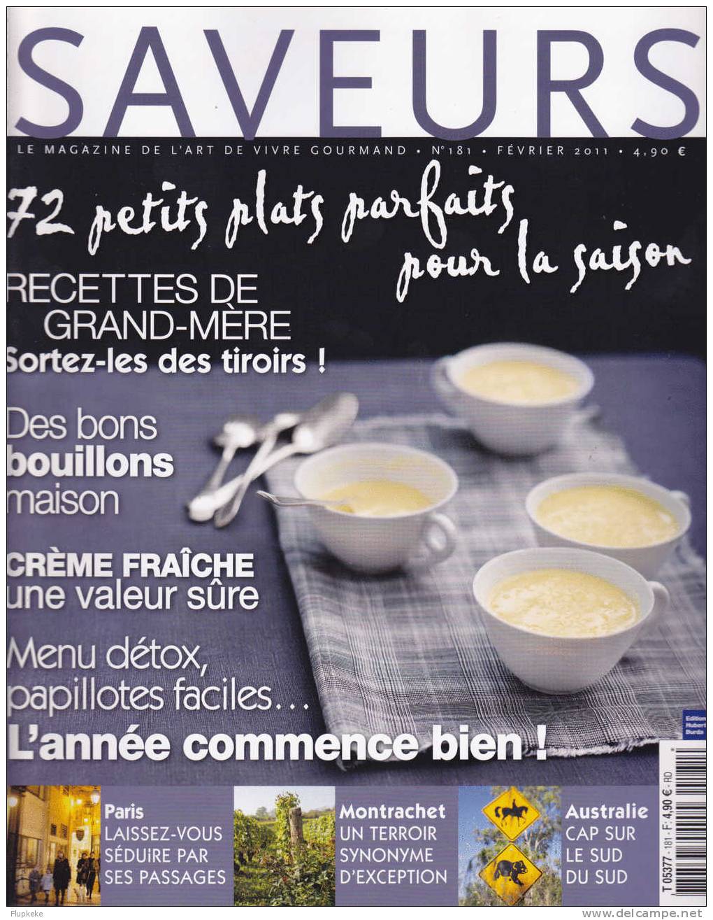 Saveurs 181 Février 2011 - Cucina & Vini