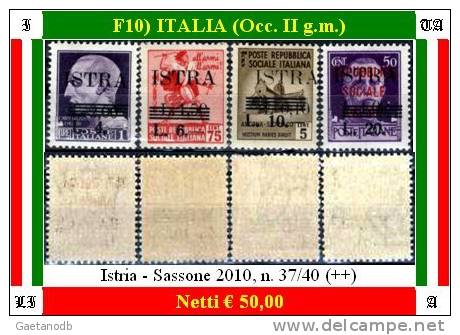 Italia-F00010 - Istria 1945 - Joegoslavische Bez.: Istrië