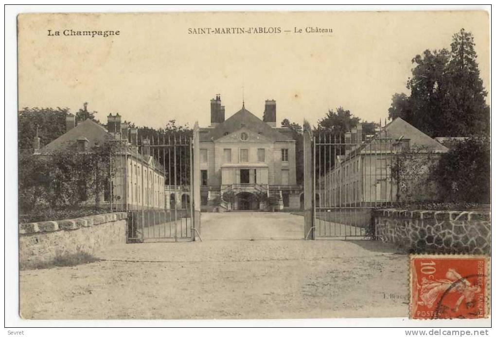 SAINT-MARTIN D'ABLOIS. -  Le Château - Other & Unclassified