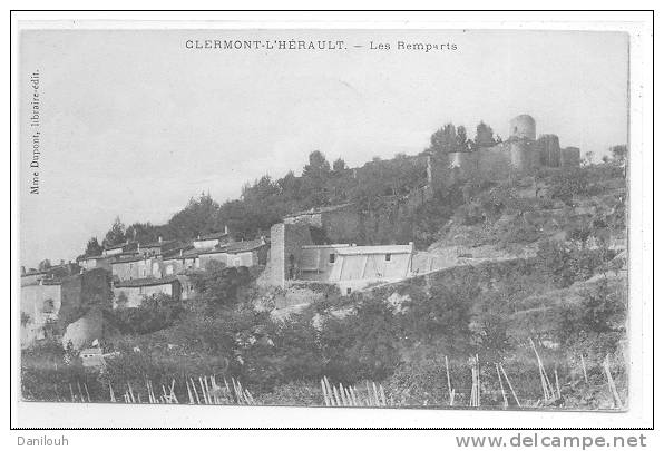 34 // CLERMONT L HERAULT - Les Remparts   Mme Dupont - Clermont L'Hérault