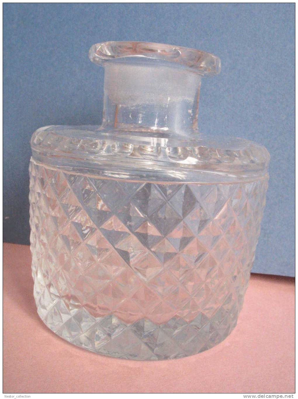 Flacon épais Ancien Cristal Toilette - Accessoires