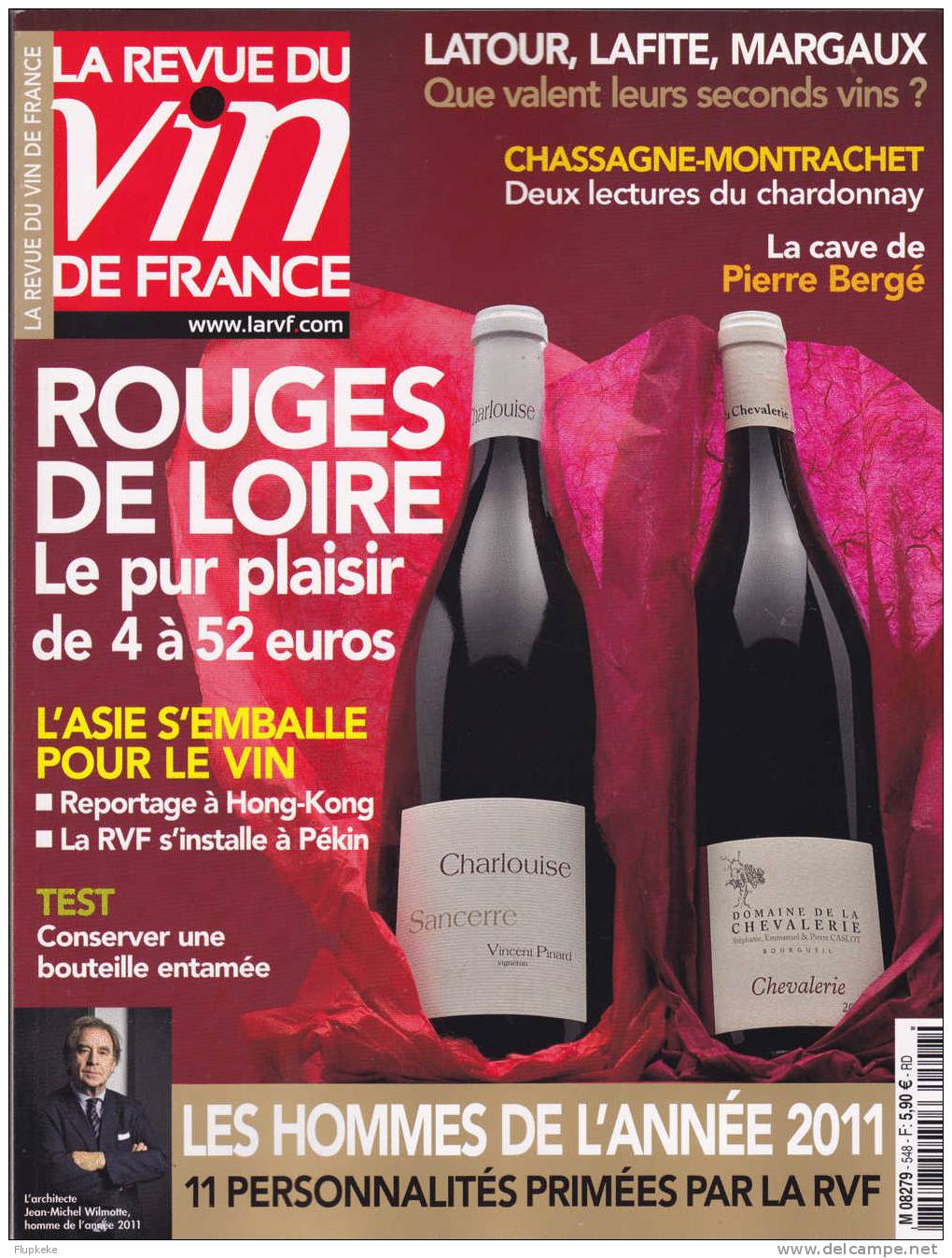 Revue Du Vin De France 548 Février 2011 Rouges De Loire - Küche & Wein