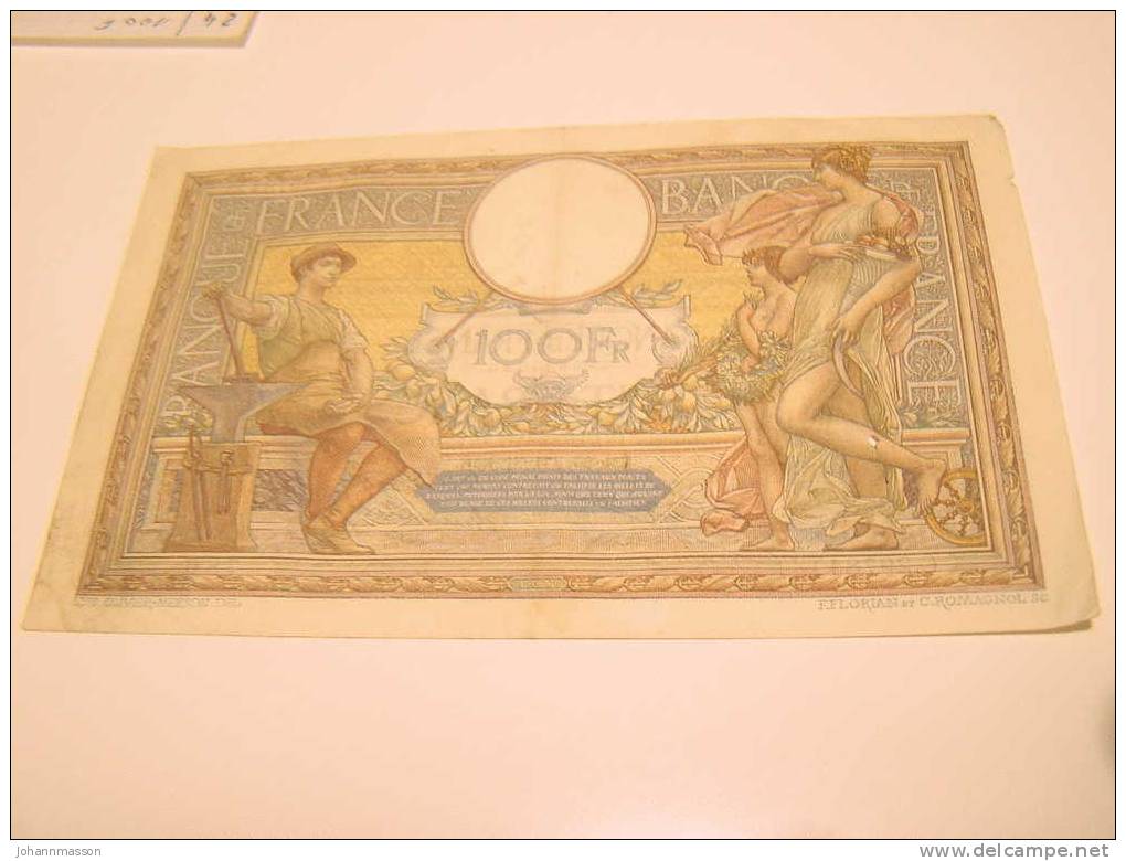 Billet De 100 Francs Du 26 - 3 - 1931  Dans L état  Numéro 744577780 - 100 F 1908-1939 ''Luc Olivier Merson''