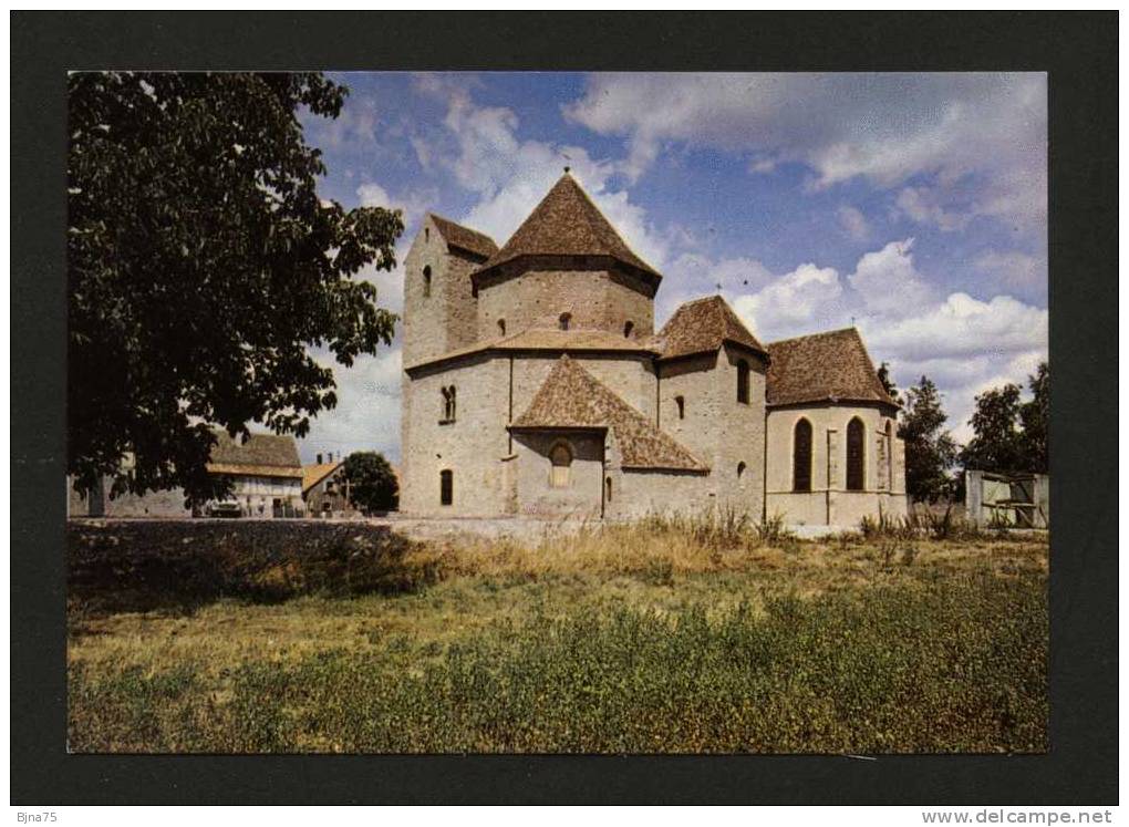 OTTMARSHEIM -   Eglise Octogonale Du XIè Siècle  - Jamais Voyagée - Ottmarsheim