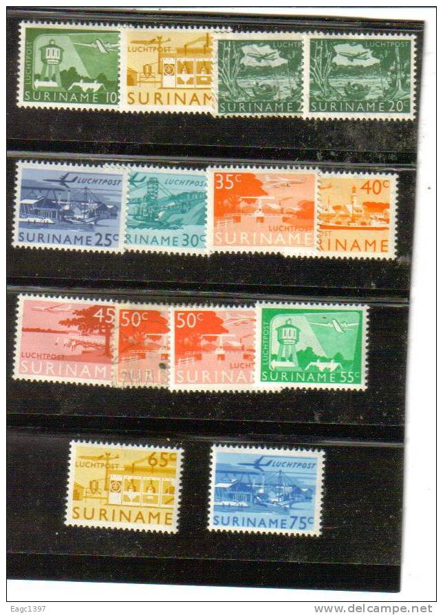 Surinam     # C30-41  MH U SCV $3.30 - Surinam ... - 1975