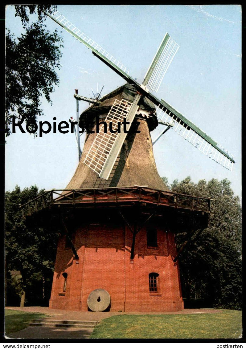 ÄLTERE POSTKARTE BAD ZWISCHENAHN WINDMÜHLE MÜHLE IM FREILANDMUSEUM Mill Moulin Windmill Molen Postcard AK Ansichtskarte - Bad Zwischenahn