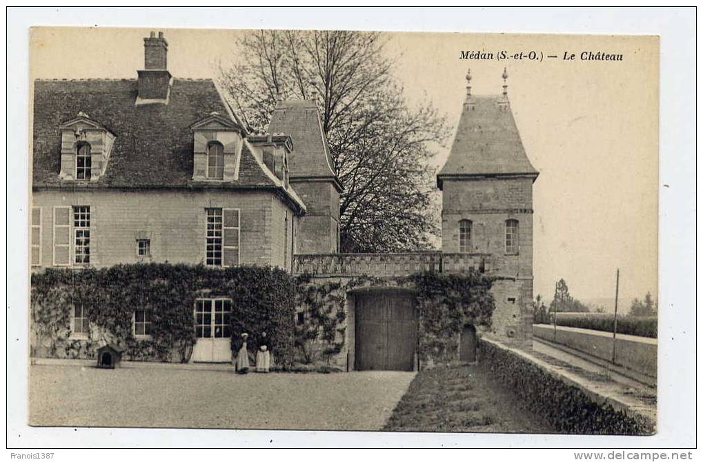 Ref 172 - MEDAN - Le Château (jolie Carte Animée) - Medan