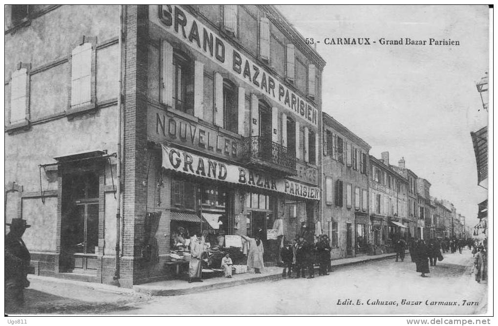 53  -   CARMAUX    -   Grand Bazar Parisien - Carmaux