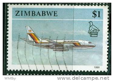 Zimbabwe 1990 $1.00 Jet Issue #630 - Zimbabwe (1980-...)